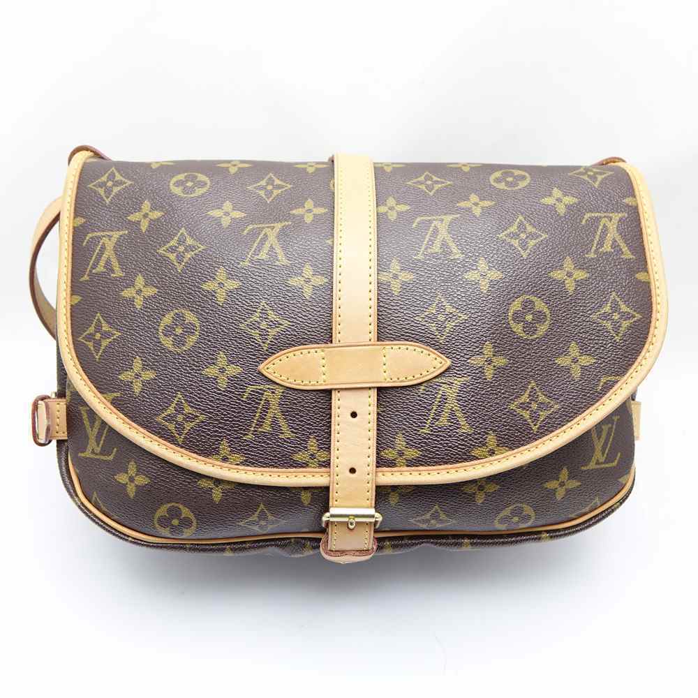 Louis Vuitton Monogram Saumur Brown